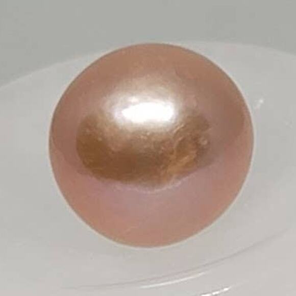 Natural Fiji 10mm South Sea Pink Pearl!! - Picture 4 of 9